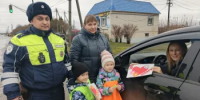 В Перевозском округе сотрудники ГИБДД и юные помощники поздравили мам с праздником - Городской округ Перевозский