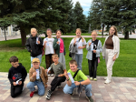 В детской библиотеке прошла акция ко Дню Государственного флага России